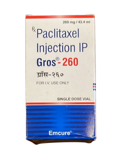 Gros 260mg Injection - Oncology & Cancer Care Medicine by Emcure Pharmaceuticals Ltd