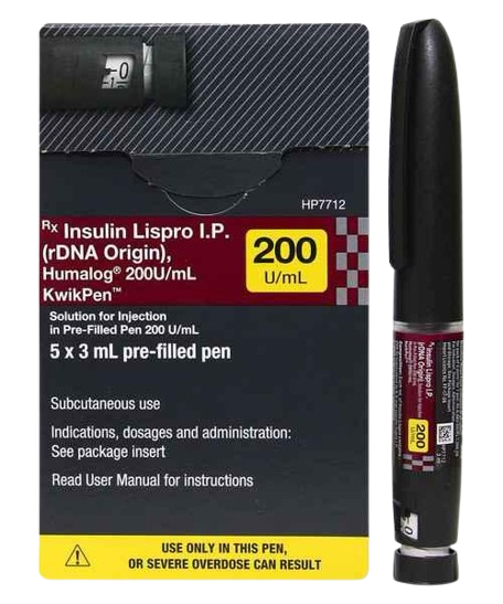 Humalog 200IU Kwikpen - Diabetes Division Medicine
