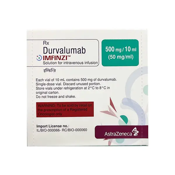 Imfinzi 500mg Injection - Oncology & Cancer Care Medicine by Astrazeneca Pharma India Ltd