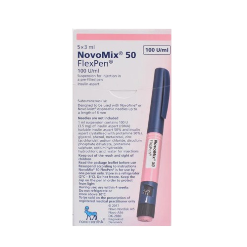 Novomix 50 Flexpen - Diabetes Division Medicine by Novo Nordisk India Pvt Ltd
