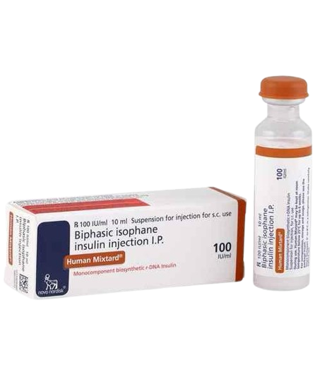 Human Mixtard 30 Injection 100IU/ml - Diabetes Division Medicine