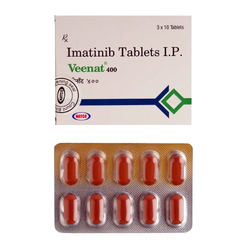 Veenat 400mg Capsule - Oncology Division Medicine by NATCO PHARMA PVT LTD