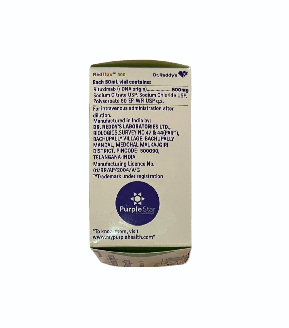 Reditux 500mg Injection