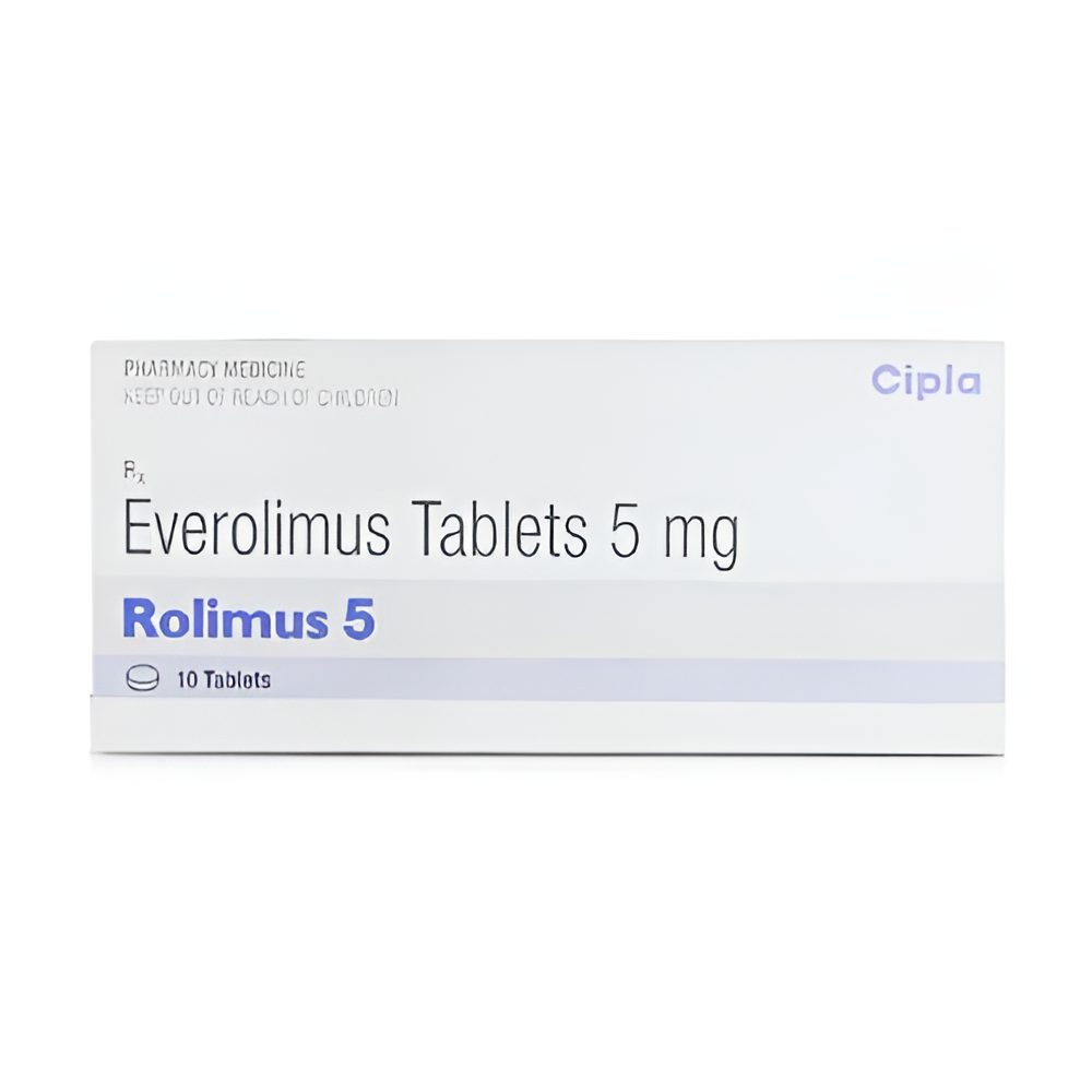 Rolimus 5mg Tablet - Oncology & Cancer Care Medicine by Cipla Ltd