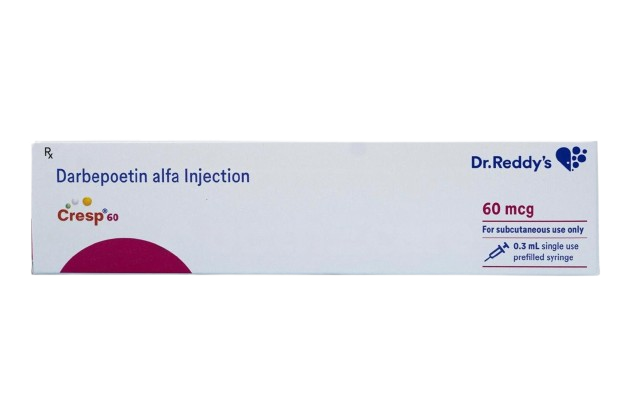 Cresp 60mcg Injection - Nephrology Division Medicine by Dr. Reddy's Laboratories Ltd